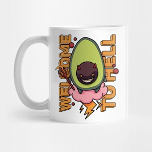 Devil avocado Mug